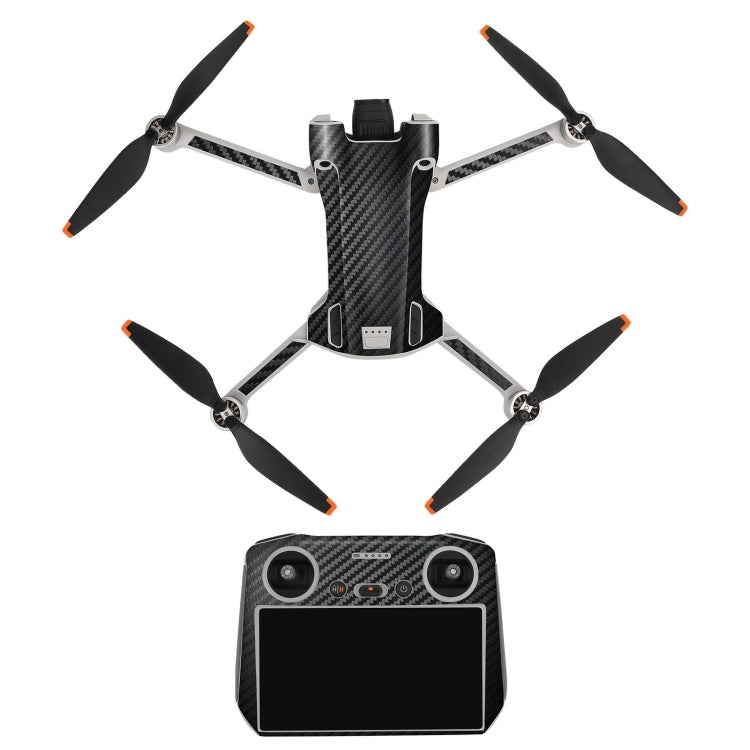SunnyLife Dron+Remote Control Protective Sticker para la versión RC para DJI Mini 3 Pro (negro de carbono)
