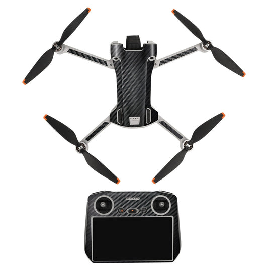 SunnyLife Dron+Remote Control Protective Sticker para la versión RC para DJI Mini 3 Pro (negro de carbono)
