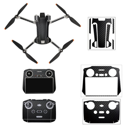 SunnyLife Dron+Remote Control Protective Sticker para la versión RC para DJI Mini 3 Pro (negro de carbono) — imagen 2