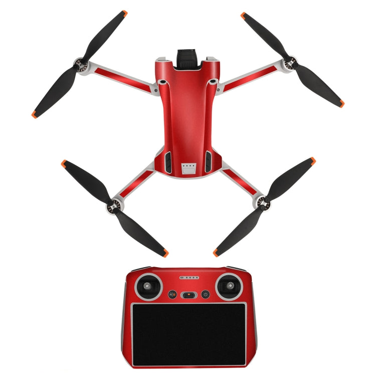 SunnyLife Dron+Remote Control Protective Sticker para la versión RC para DJI Mini 3 Pro (Aurora Red)