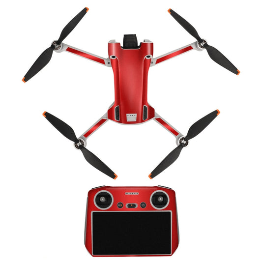 SunnyLife Dron+Remote Control Protective Sticker para la versión RC para DJI Mini 3 Pro (Aurora Red)