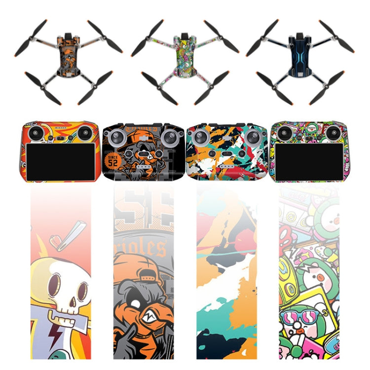 SunnyLife Dron+Remote Control Protective Sticker para la versión RC para DJI Mini 3 Pro (Irimitent Eagle) — imagen 3