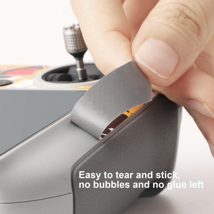 SunnyLife Dron+Remote Control Protective Sticker para la versión RC para DJI Mini 3 Pro (negro de carbono) — imagen 6