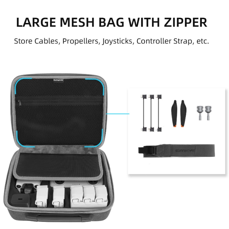 Bolsa de Almacenamiento Sunnylife Dron Protective, estilo: puede contener 6 bolsas de batería para DJI Mini 3 Pro — imagen 4