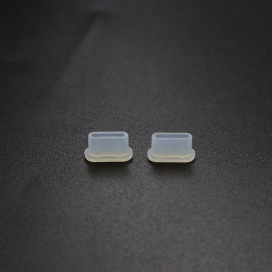 2 Conjuntos Control de polvo de puerto remoto de control remoto para el cuerpo de drones para DJI Mini 3 Pro (transparente)
