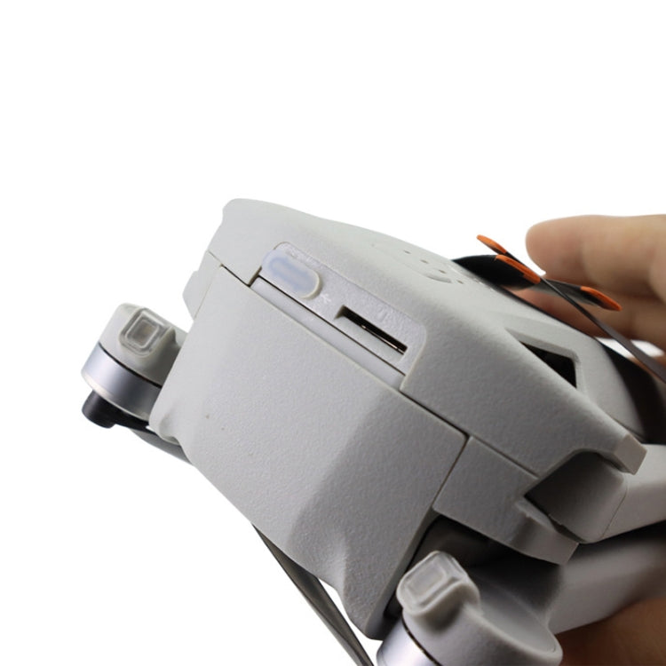 2 Conjuntos Control de polvo de puerto remoto de control remoto para el cuerpo de drones para DJI Mini 3 Pro (transparente)…
