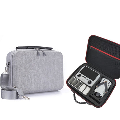 Bolsa de hombro portátil para controlador inteligente Dron para DJI Mini 3 Pro (gris)