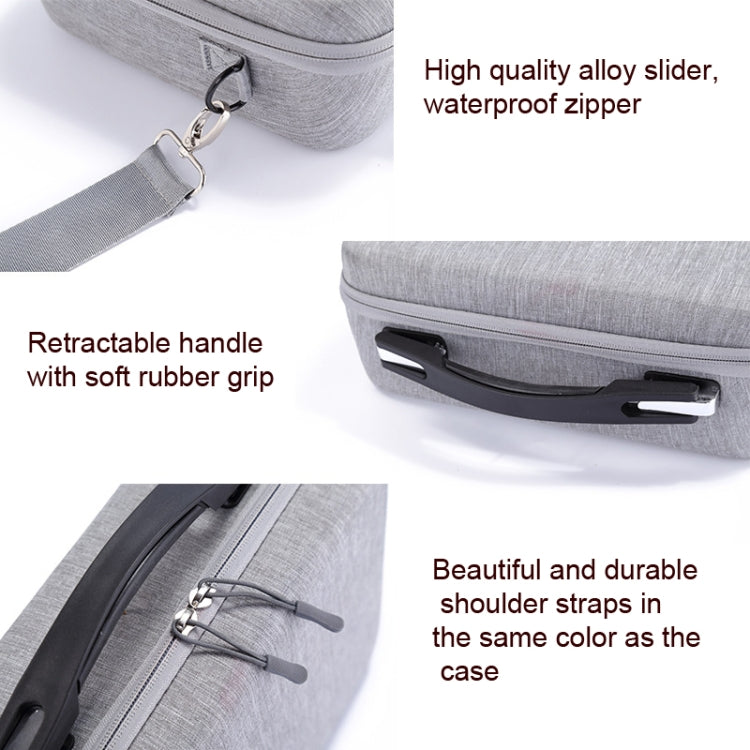 Bolsa de hombro portátil para controlador inteligente Dron para DJI Mini 3 Pro (gris) — imagen 5