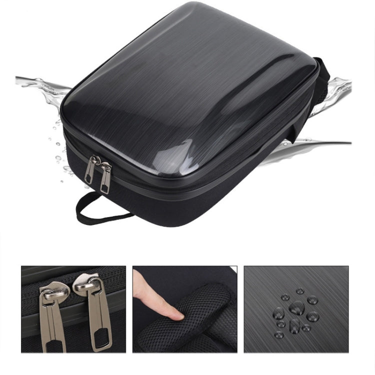 Mochila de carcasa dura por compresión impermeable, tamaño: 128 grande para DJI Mini 3 Pro (gris cepillado) — imagen 6