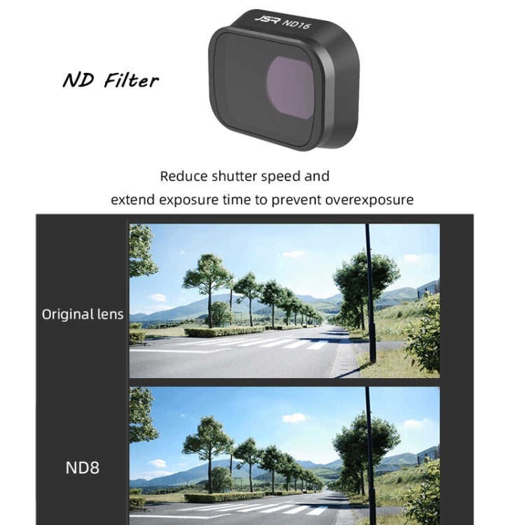 Filtros de Junestar, Modelo: ND8 JSR-1663-03 para DJI Mini 3 Pro — imagen 2