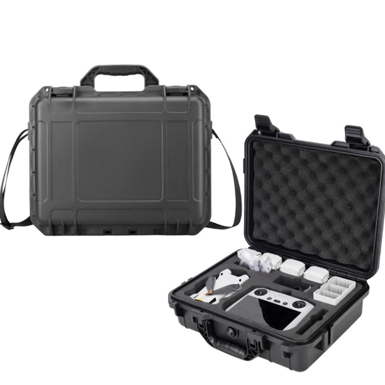 Caja de almacenamiento impermeable que lleva una caja protectora para DJI Mini 3 Pro (negro)