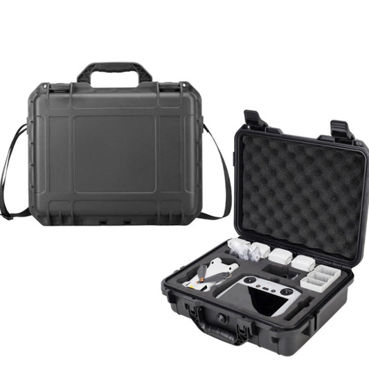 Caja de almacenamiento impermeable que lleva una caja protectora para DJI Mini 3 Pro (negro)