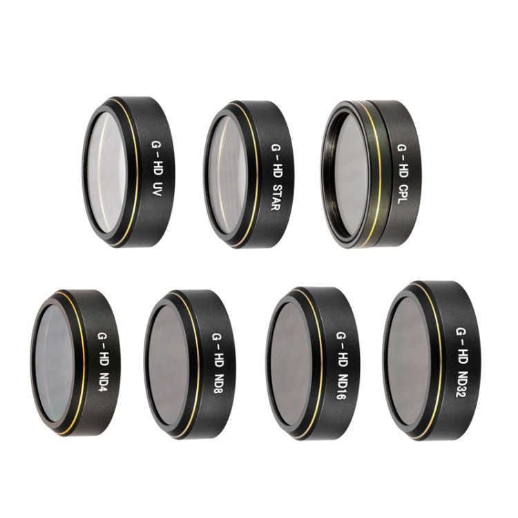 Filtro de lente JSR G-HD, Modelo: UV+CPL+ND4+ND8+ND16+ND32