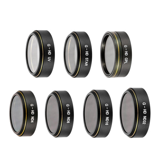 Filtro de lente JSR G-HD, Modelo: UV+CPL+ND4+ND8+ND16+ND32