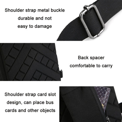 Bolsa de almacenamiento Bolsa de mensajero Bolsa para el pecho para DJI Mini 3 Pro (negro) — imagen 5