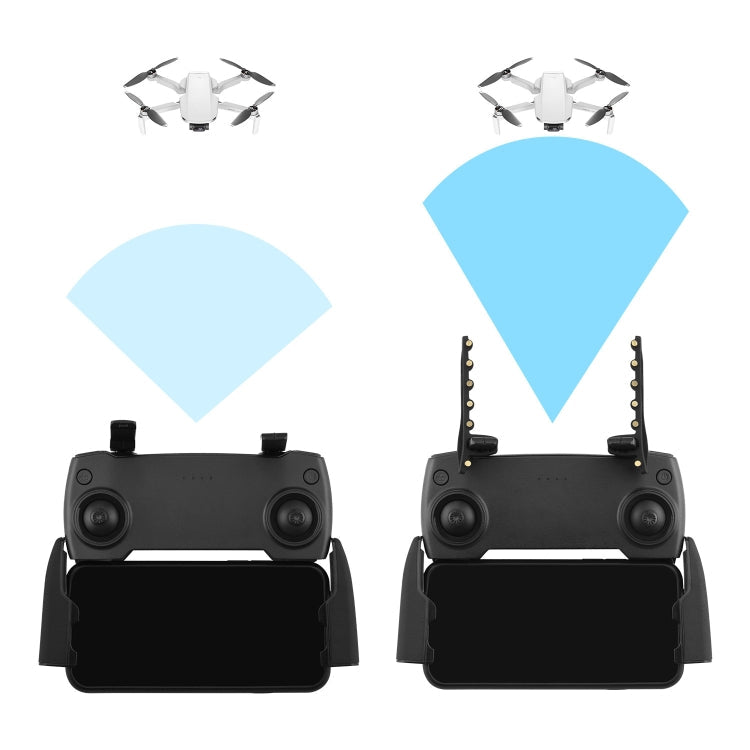 Antena Amplificador de señal extensor de rango de BRDRC para DJI Mavic 2 / Mini SE (cobre negro) para DJI DJI Mavic 2, DJI M…