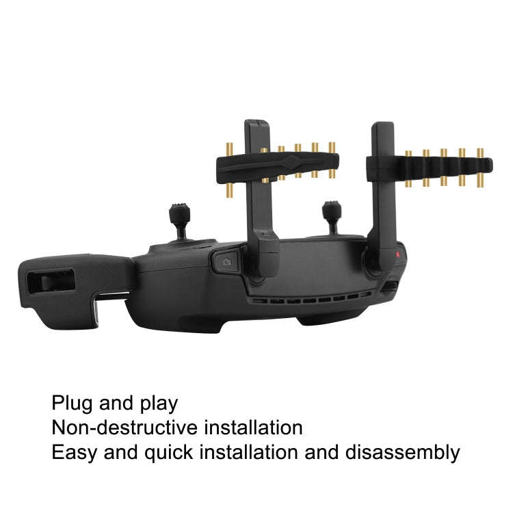 Antena Amplificador de señal extensor de rango de BRDRC para DJI Mavic 2 / Mini SE (cobre negro) para DJI DJI Mavic 2, DJI M…