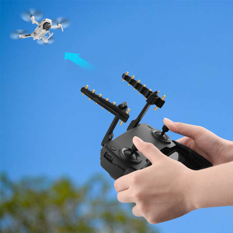 Antena Amplificador de señal extensor de rango de BRDRC para DJI Mavic 2 / Mini SE (cobre negro) para DJI DJI Mavic 2, DJI M…