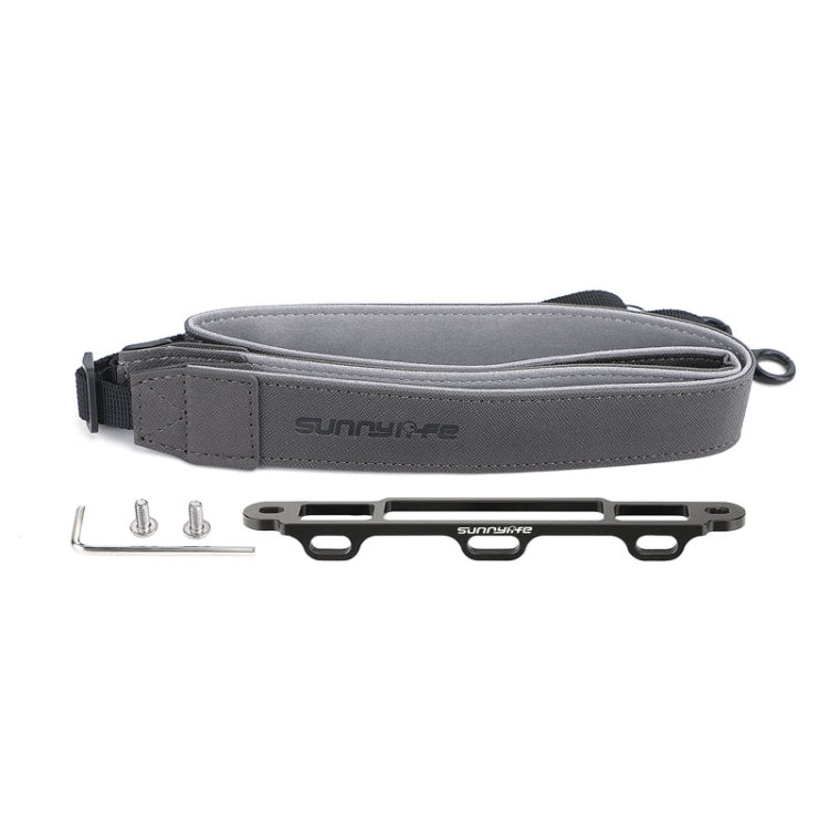 Sunnylife MM3-GS389 para RC con cordón de cuero con control remoto de pantalla para DJI Mini 3 Pro (gris negro) — imagen 2