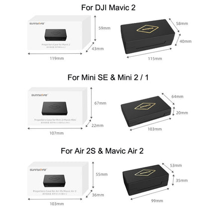 Hélice Caja de almacenamiento portátil Sunnylife M2-SN9355 Blade para para DJI Mavic 2 — imagen 3