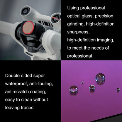 Lente protectora de filtro CPL PGYTECH y sensor para DJI Mini 3 Pro — imagen 3