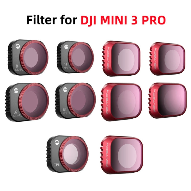 Lente protectora de filtro CPL PGYTECH y sensor para DJI Mini 3 Pro — imagen 6