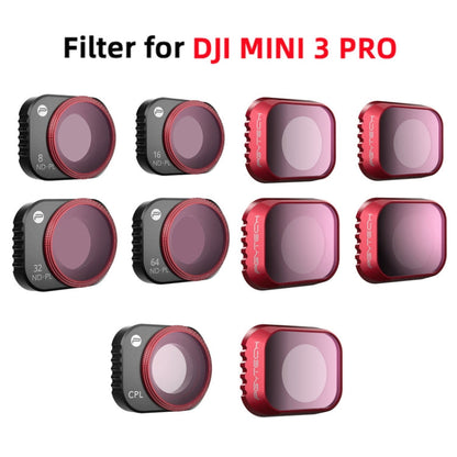 Lente protectora de filtro ND8 + ND16 + ND32 + ND64 PGYTECH y sensor para DJI Mini 3 Pro — imagen 6