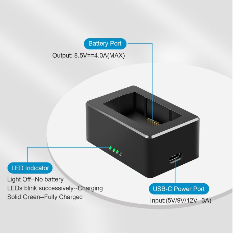 Batería Adaptador de carga USB Caja de cargador de para DJI Mini 3 Pro — imagen 4