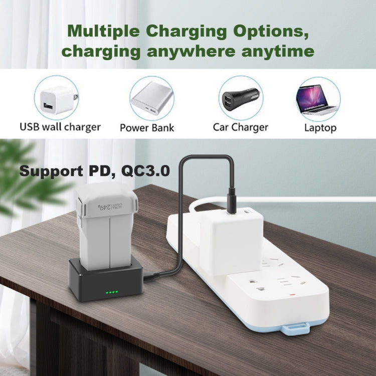 Batería Adaptador de carga USB Caja de cargador de para DJI Mini 3 Pro — imagen 6