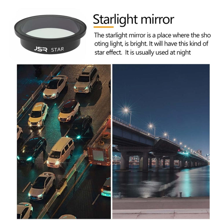 Filtro de lente de filtro de drones JSR, estilo: estrella para DJI Avata — imagen 4