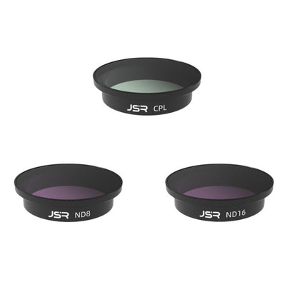 Filtro de lente de filtro JSR Dron, estilo: CPL + ND8 + ND16 para DJI Avata