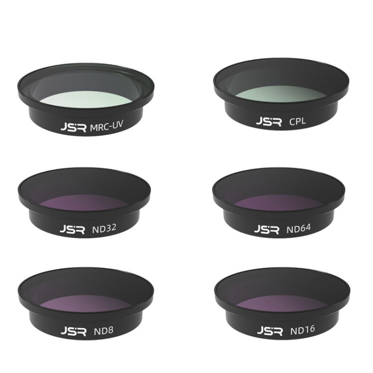 Filtro de lente de filtro JSR Dron, estilo: 6 en 1 para DJI Avata