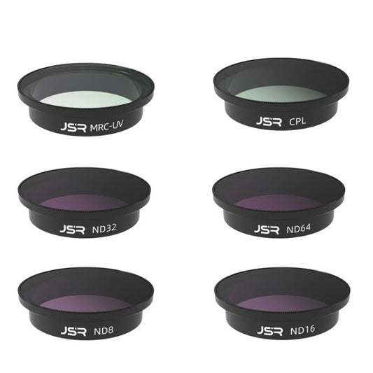 Filtro de lente de filtro JSR Dron, estilo: 6 en 1 para DJI Avata