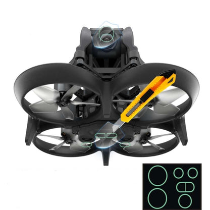 Lente Sensor+ +Gafas mica protectora Película antiarañazos para DJI Avata