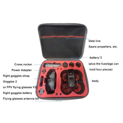 Estuche de transporte impermeable para PC Hard Shell para DJI Avata (Negro) — imagen 5