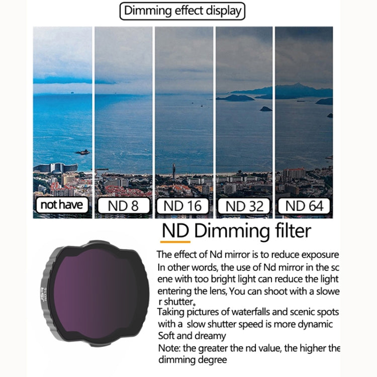 Filtro ajustable JSR, estilo: ND32PL para DJI Avata — imagen 5
