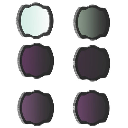 Filtro ajustable JSR, estilo: 6 en 1 UV CPL ND8/16/32/64 para DJI Avata