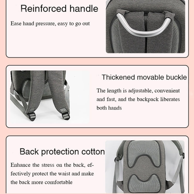 Mochila de fibra de carbono para PC de carcasa dura para DJI Mini 3 Pro (gris oscuro) — imagen 5