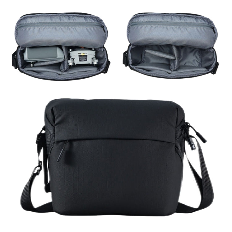 Bolso bandolera bolso de hombro bolso organizador para DJI Mini 3 Pro (negro)