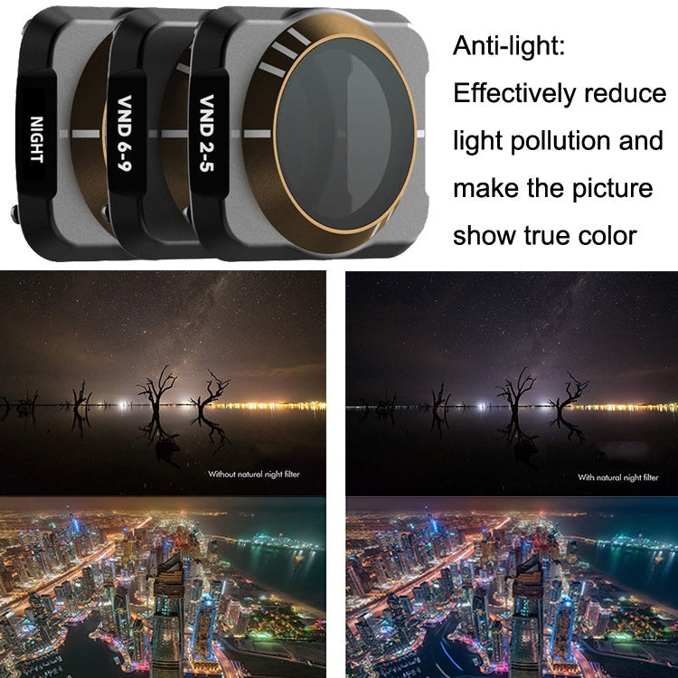 Filtro de cámara de acción JSR para, estilo: ND16 para DJI Mavic Air 2 — imagen 6