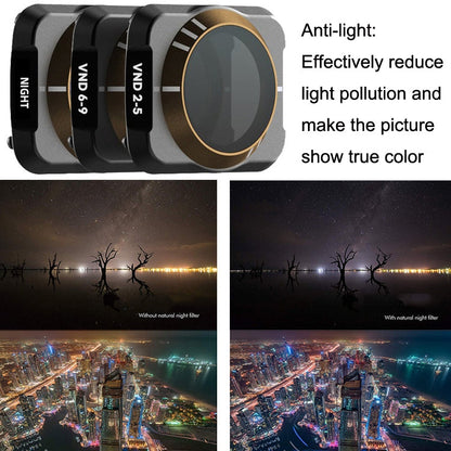 Filtro de cámara de acción JSR para, estilo: ND16 para DJI Mavic Air 2 — imagen 6