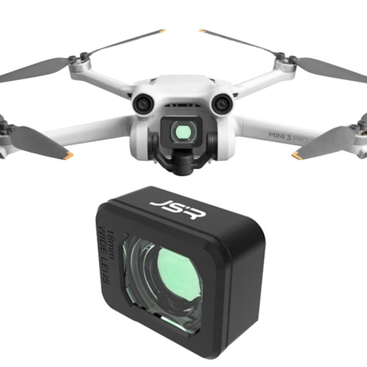 Filtros JSR-1663-28 para gran angular de cámara para DJI Mini 3 Pro (negro)