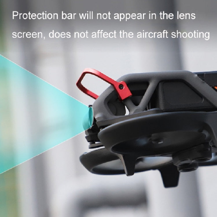 Lente Parachoques anticolisión de aluminio con cardán Sunnylife para DJI Avata (rojo) — imagen 3