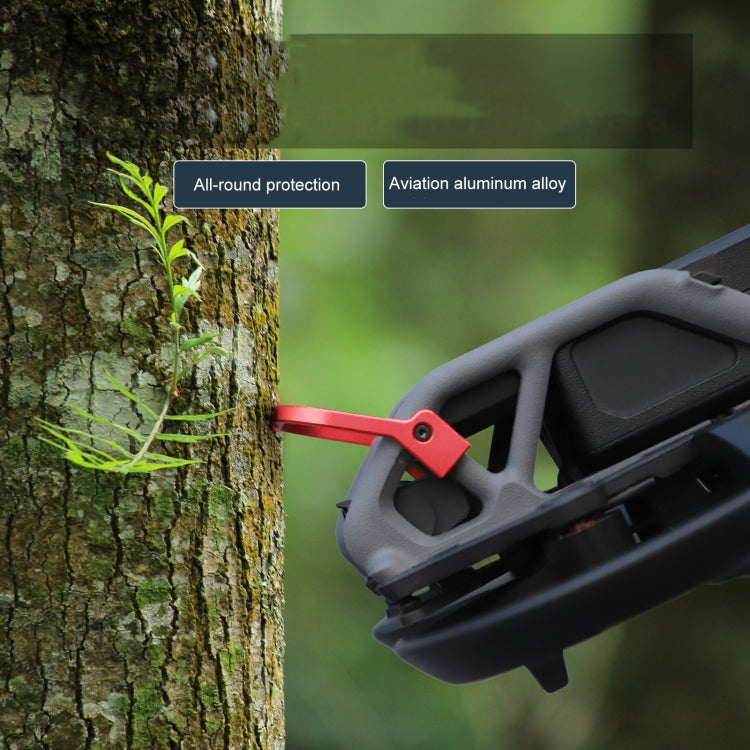 Lente Parachoques anticolisión de aluminio con cardán Sunnylife para DJI Avata (rojo) — imagen 4