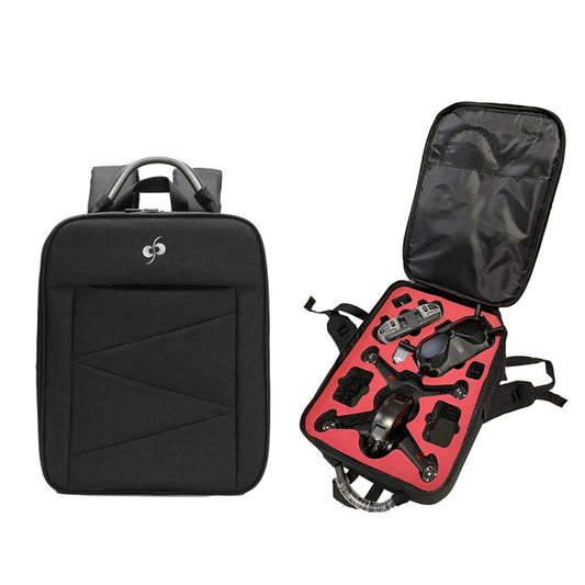 Bolsa de hombro FPV Dron Impermeable Resistente al desgaste Bolsa de almacenamiento de tela Oxford (Negro)