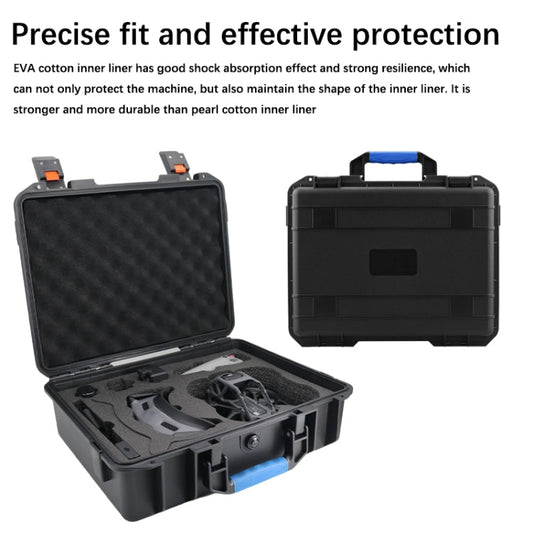 Bolsa Dron Caja a prueba de explosiones a prueba de golpes e impermeable para DJI Avata (Negro) — imagen 2