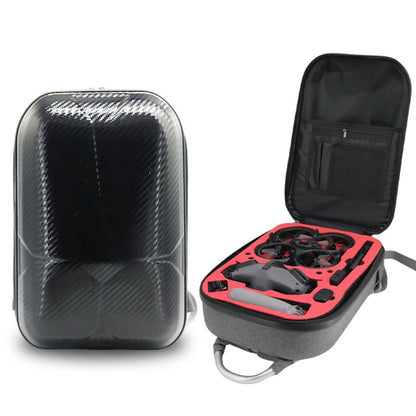 Mochila de fibra de carbono a prueba de golpes e impermeable para DJI Avata (negro y gris)