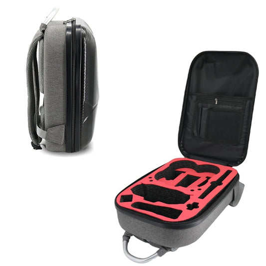 Mochila de fibra de carbono a prueba de golpes e impermeable para DJI Avata (negro y gris) — imagen 2