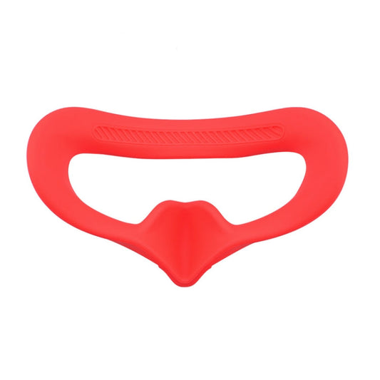 Funda Goggles 2 Eye Pad protectora de silicona para DJI Avata (Rojo)