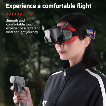 Funda Goggles 2 Eye Pad protectora de silicona para DJI Avata (Negro) — imagen 5